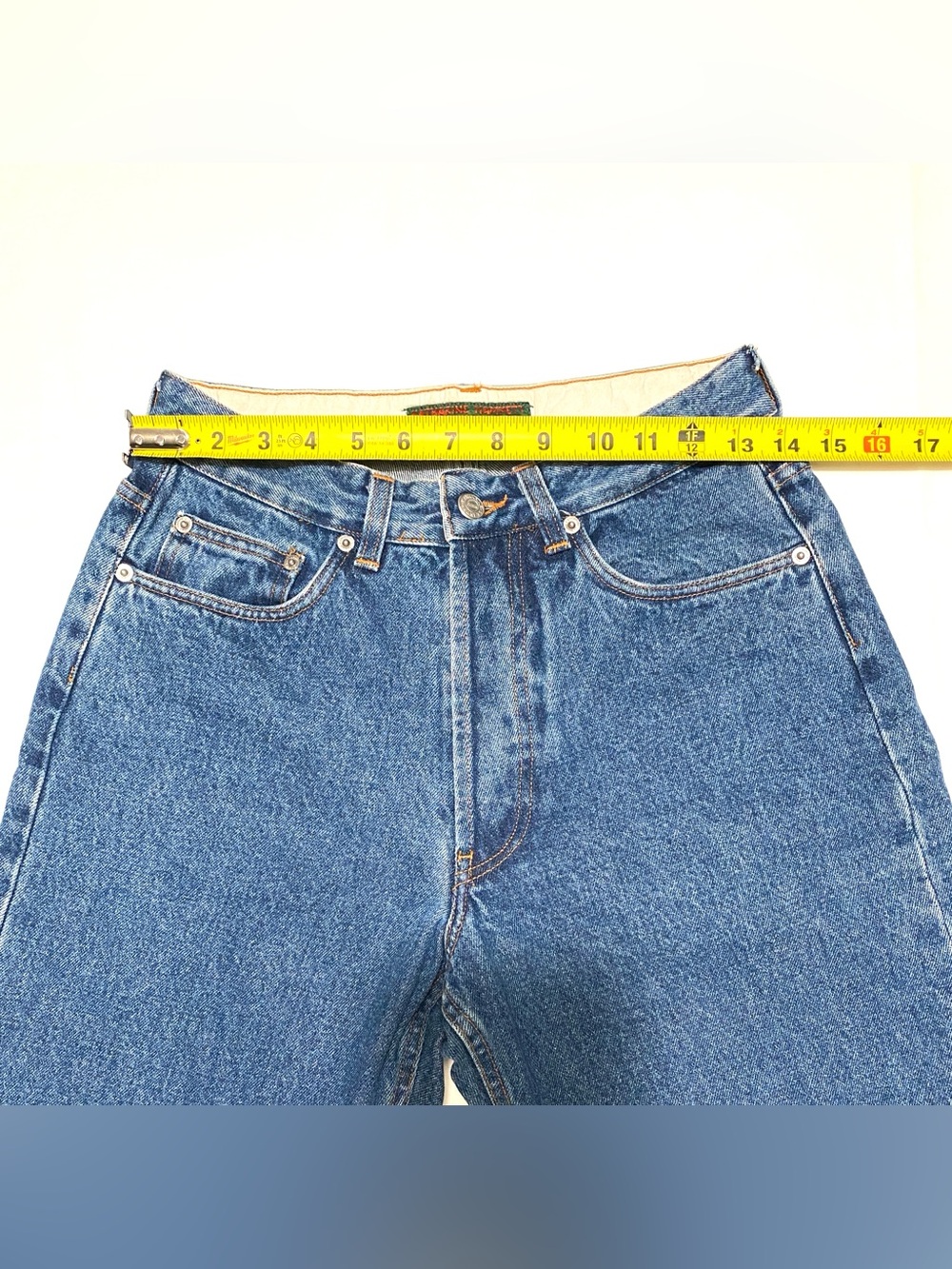 Katharine Hamnett Vintage Y2K Made in Italy High Rise Mom Straight Jeans 30 - Picture 9 of 14